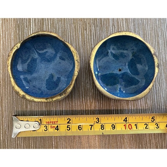 Small Blue Flower Cloisonné Box - Picture 5 of 5